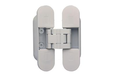 DX Onzichtbaar scharnier 3D verstelbaar 111x29 mm - wit