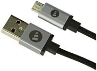 Mophie Charge en Sync Kabel-USB-A naar Micro USB 1M - Zwart - thumbnail