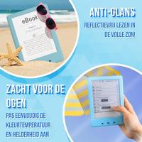 Silvergear® Ebook Reader met Achtergrondverlichting | 6-Inch E-Ink-Touchscreen | 4 GB Geheugen voor 3000+ E-Books | Reflectievrij en Lichtgewicht | Blauw - thumbnail