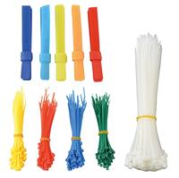 Brüder Mannesmann Kabelbinders en klittebandset 350 dlg. (Hobby) - 13060 - thumbnail