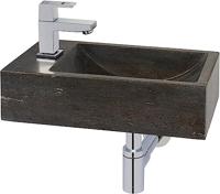 Saqu Nature Collection natuurstenen fontein links 40x22x10cm - thumbnail