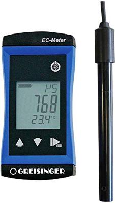 Greisinger G1409-L01 Geleidbaarheidsmeter Geleidingsvermogen, Total dissolved solids (TDS), Temperatuur