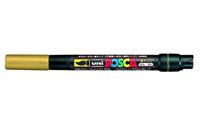 Paintmarker uni posca pcf350 brush 1-10mm goud | 5 stuks - thumbnail