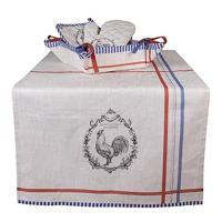 Clayre & Eef Ovenhandschoen haan 18x30cm - thumbnail