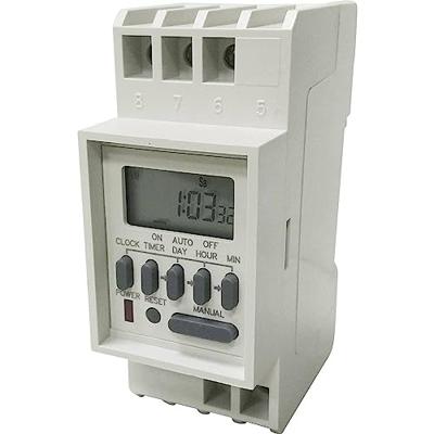 C-Control TM-848-2 DIN-rail schakelklok Digitaal 230 V/AC 4000 W