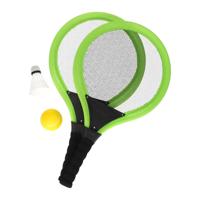 Johntoy Tennisset met bal en shuttle - thumbnail
