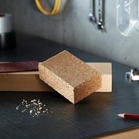 Bosch Accessories 2607000637 Handschuurblok, lengte x breedte: 80 x 120 mm, van kurk, klein 1 stuk(s) - thumbnail