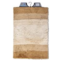 Badmat 60x90 regenboog beige wit - thumbnail