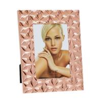 Deknudt Brede fotokader met bloemmotief in glanzende koperkleur 10x15 S58MR5 - thumbnail