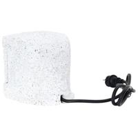 VidaXL Tuinstopcontact met tijdschakelaar kunststeen - thumbnail