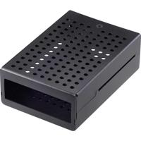 Renkforce RBP-ALC100 SBC-behuizing Geschikt voor serie: Raspberry Pi® Incl. actieve koeler Zwart - thumbnail