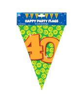 Happy Verjaardag Vlaggenlijn 40 Jaar (10m) - thumbnail