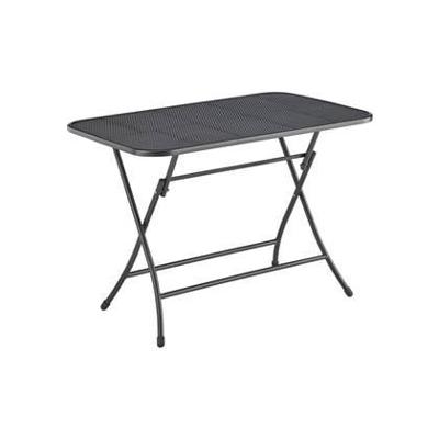 Kettler klaptafel strekmetaal 110 x 70 cm antraciet