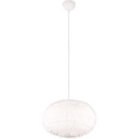 LED Hanglamp Taupe - E27 Fitting - Synthetisch Pluche - 1-lichts - thumbnail