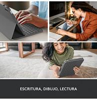Logitech iPad-toetsenbordcase (10e generatie) | Slim Folio met geïntegreerd draadloos toetsenbord (Graphite) - Spanish Layout - thumbnail
