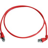 Telegärtner 100008673 RJ45 Netwerkkabel, patchkabel CAT 6A S/FTP 5.00 m Rood Vlambestendig, Halogeenvrij 1 stuk(s) - thumbnail