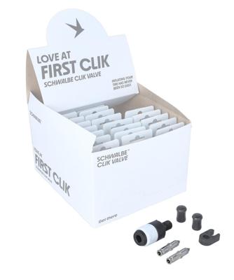 SCHWALBE Ventielverlenger "clik ventiel" valve extension starter kit dv