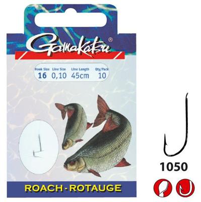 Gamakatsu Hook Bks-1050N Roach 45Cm 16-010 mm, 10 st