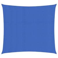 VidaXL Zonnezeil 160 g/m² 2,5x2,5 m hdpe blauw - thumbnail