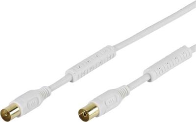 Vivanco Antenne, Satelliet Aansluitkabel 10 m Wit