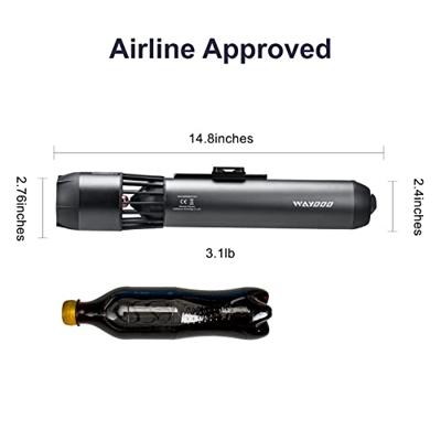 WAYDOO Subnado Seascooter Zwart Li-ion 25.2 V 3900 mAh - thumbnail