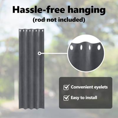 VidaXL Verduisterende gordijnen 2 pcs lichtgrijs 140 x 225 cm fluweel