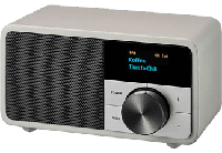 Sangean Genuine Mini DDR-7 Radio DAB+, VHF (FM) AUX, Bluetooth Zilver - thumbnail