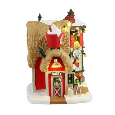 Lemax the eggnog bar verlicht kersthuisje Santa&apos;s Wonderland 2024