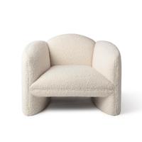 Jesper Home Fauteuil 'Nachii' Teddy, kleur Plush Wheat - thumbnail