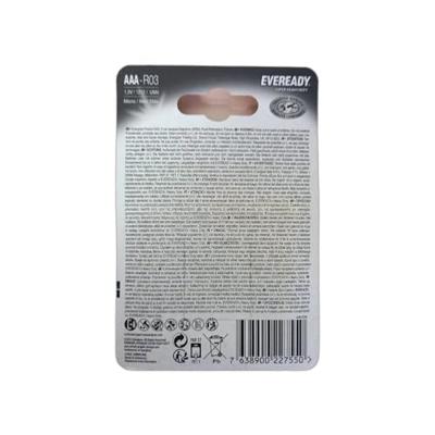 Eveready SHD AAA batterij (potlood) Zink-kool 1.5 V 4 stuk(s)