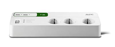 APC by Schneider Electric PM6U-GR Overspanningsveilige stekkerdoos 6-voudig Wit Randaarde stekker 1 stuk(s) APC by Schneider Electric PM6U-GR Overspanningsveilige stekkerdoos 6-voudig Wit Randaarde stekker 1 stuk(s)