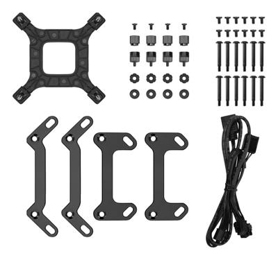 DeepCool LQ360 Processor Kit voor vloeistofkoeling 12 cm Zwart 1 stuk(s)