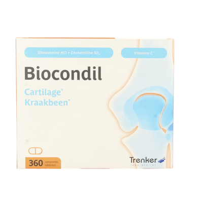 Trenker Biocondil chondroitine glucosamine met vitamine C 360 Tabletten