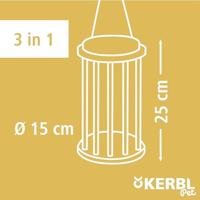 Kerbl Hooiruif 3 in 1 sta rol hangruif 25 x %c3%b815 cm - thumbnail
