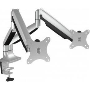 ICY BOX IB-MS504-T, Monitorständer mit Tischhalterung für 2 Monitore bis zu 32'' (81 cm) Tafelbeugel voor monitor Aantal monteerbare displays: 2 Display(s)