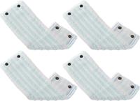 Leifheit Clean Twist M/Combi Clean M vloerwisser Vervangingsdoek met Drukknoppen Micro Duo33 cm Set van 4 - thumbnail