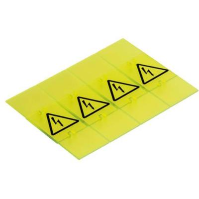 Afdekking met waarschuwing, 4 klemmen selos AD VB 6/4 GELB Wieland Electric Geel Inhoud: 1 stuk(s)