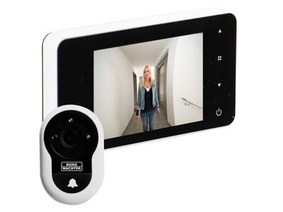 Burg Wächter Door eGuard DG 8200 W 37370 Digitale deurspion met TFT-display 10.16 cm 4 inch Burg Wächter Door eGuard DG 8200 W 37370 Digitale deurspion met TFT-display 10.16 cm 4 inch