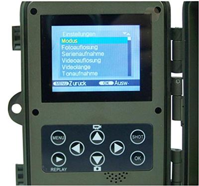 Berger & Schröter FullHD Wildcamera 16 Mpix Black LEDs Bruin