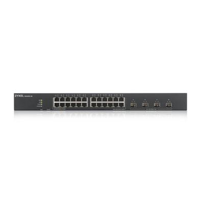 Zyxel 24-Port Gigabit Ethernet Smart Managed Switch met 4 10G SFP+ Slots en Hybrid Cloud mode [XGS1930-28]