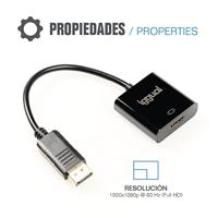 Adapter DisplayPort naar HDMI iggual IGG318041 - thumbnail