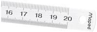 Maped lat Staal, dubbele graduatie, 20 cm - thumbnail