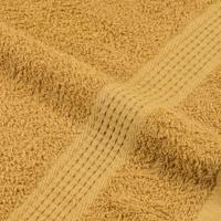 Washandjes 2 stuks FROGN Goud 30x30 cm 100% Katoen - thumbnail