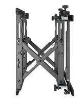 Equip 650352 flat panel bureau steun 177,8 cm (70 ) Zwart - thumbnail