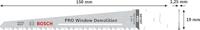 Bosch Accessories 2608656259 Reciprozaagblad S 611 DF, Heavy for Wood and Metal, verpakking van 100 stuks Zaagbladlengte 150 mm 100 stuk(s) - thumbnail