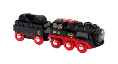 BRIO stoomtrein op batterijen