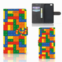 Huawei Ascend P8 Lite | Telefoon Hoesje | Blokken - thumbnail