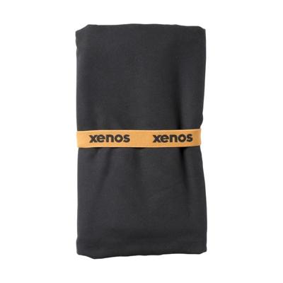 Microvezel handdoek - zwart - 175x110 cm