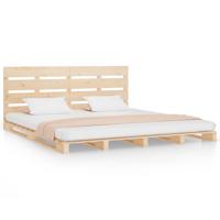 Bedframe zonder matras massief grenenhout 180x200 cm - thumbnail