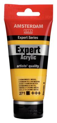 Royal Talens Amsterdam Expert Series Acrylverf Tube 75 ml - Cadmiumgeel Middel 271